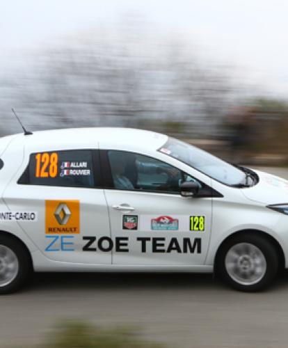 New Renault Zoe 40 to take on eRallye Monte Carlo