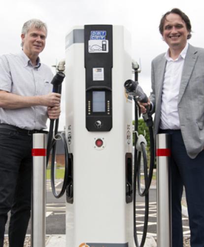 Rapid charger installed at Leicester Sports Arena