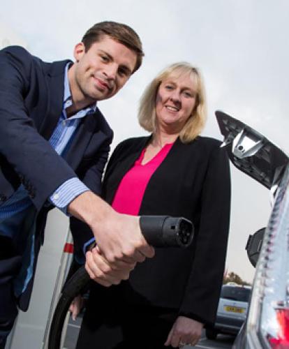 Franklin energy receives EV charging funding in North West