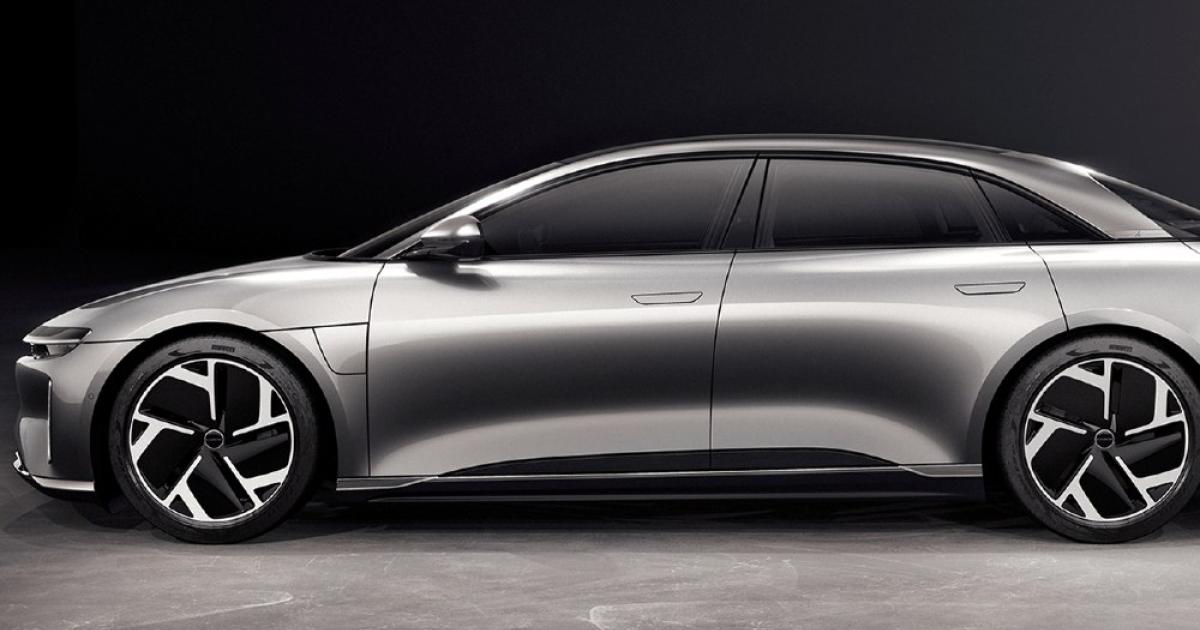 Lucid motors deals car range