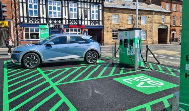 Be.EV charging hub in Chesterfield