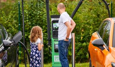 Be.EV charge points, family charging