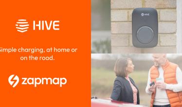 Hive and Zapmap announce strategic partnership with free charging credits 